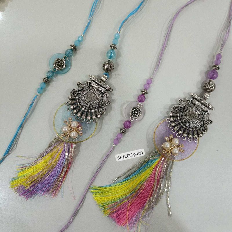set of 2 rakhi pair