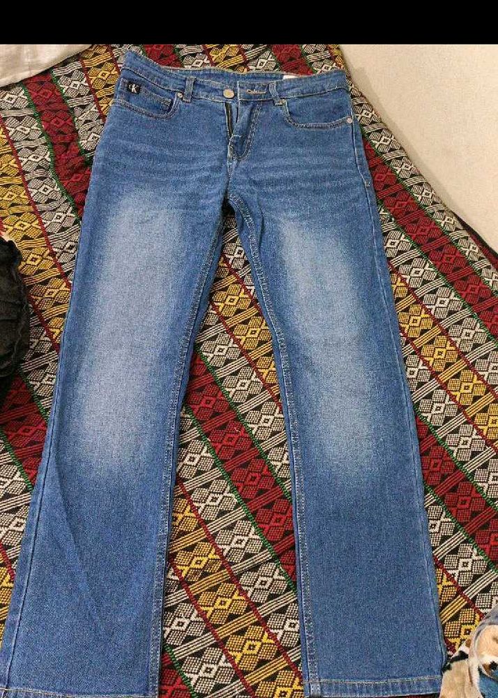 Classic Blue Denim Jeans