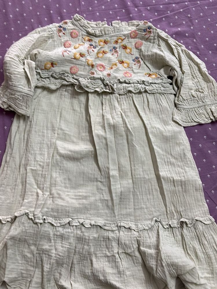 Embroidered dress