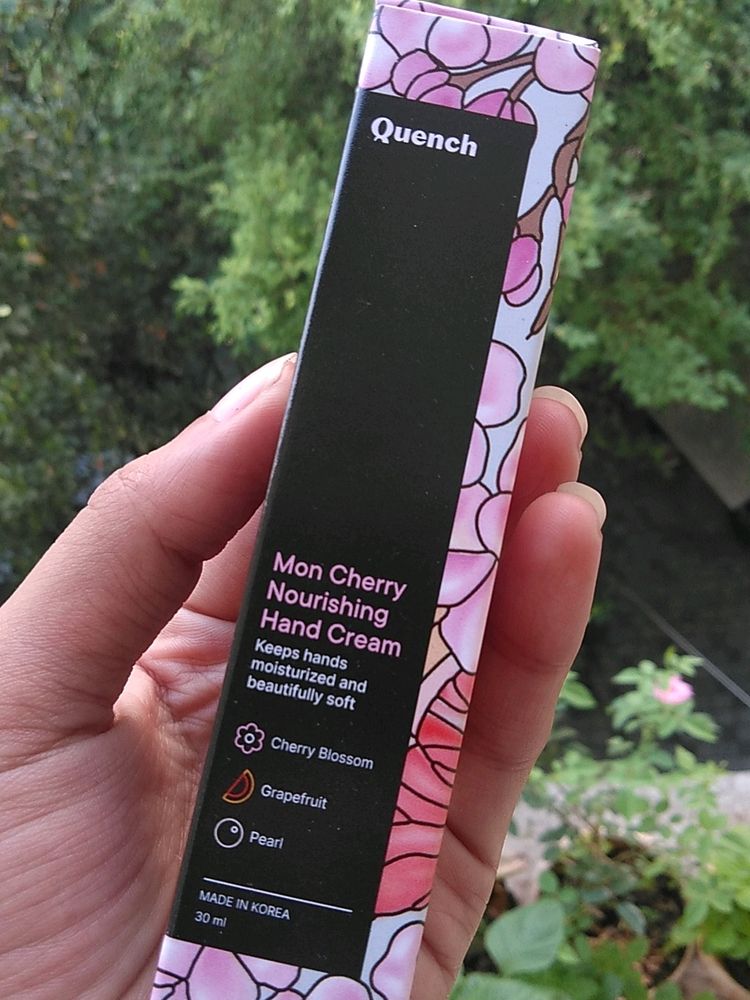 Quench Mon Cherry Hand Cream
