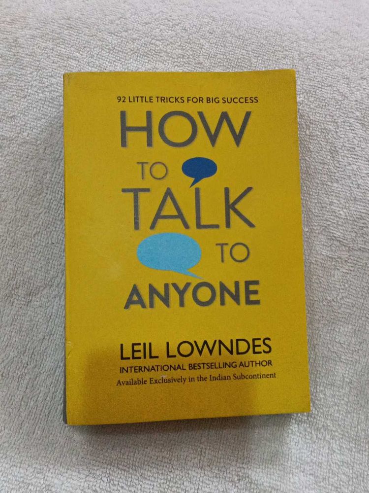 How to Talk t