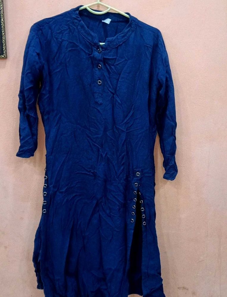 Stylish Blue Kurta