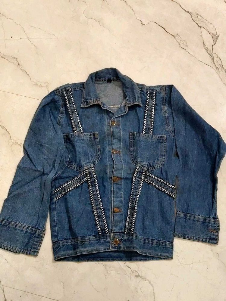 denim jacket korean style