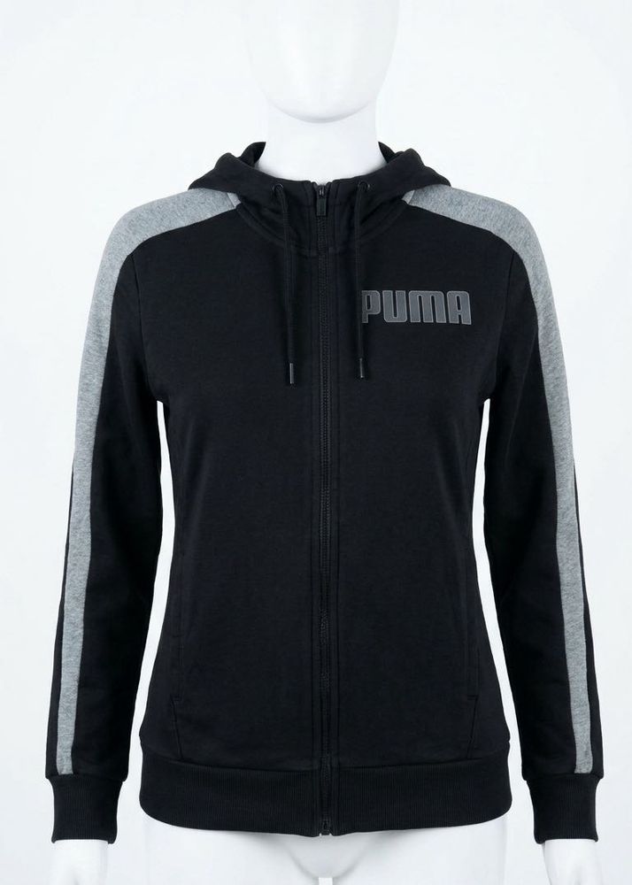 Puma Black &amp; Grey Track Jacket