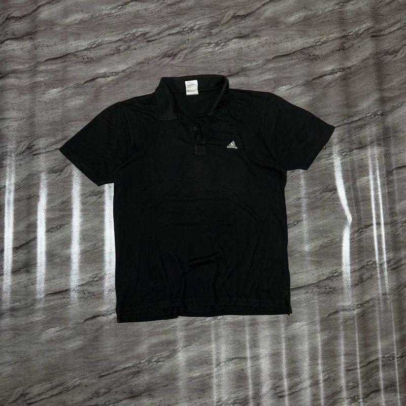 Adidas Black Polo T-Shirt