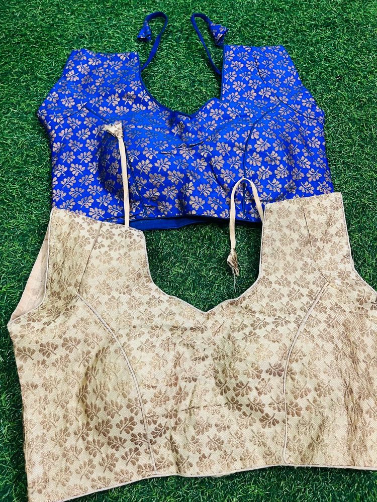 Designer Brocade Blouse Set unused