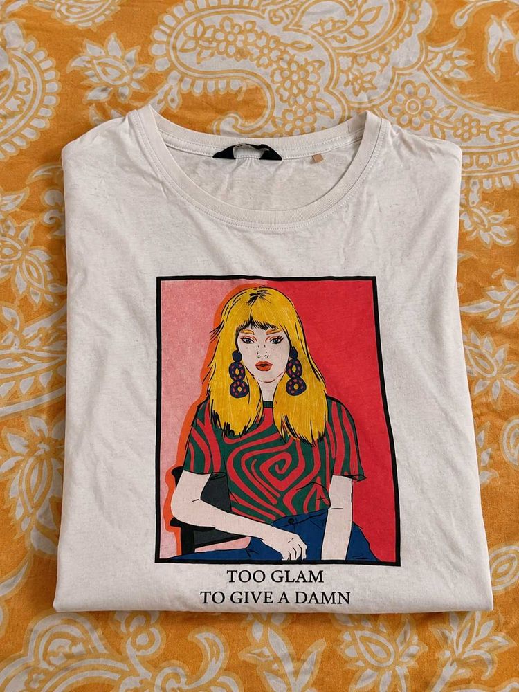 Max White Graphic T-Shirt