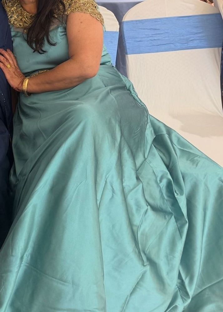 Elegant Green Ethnic Gown