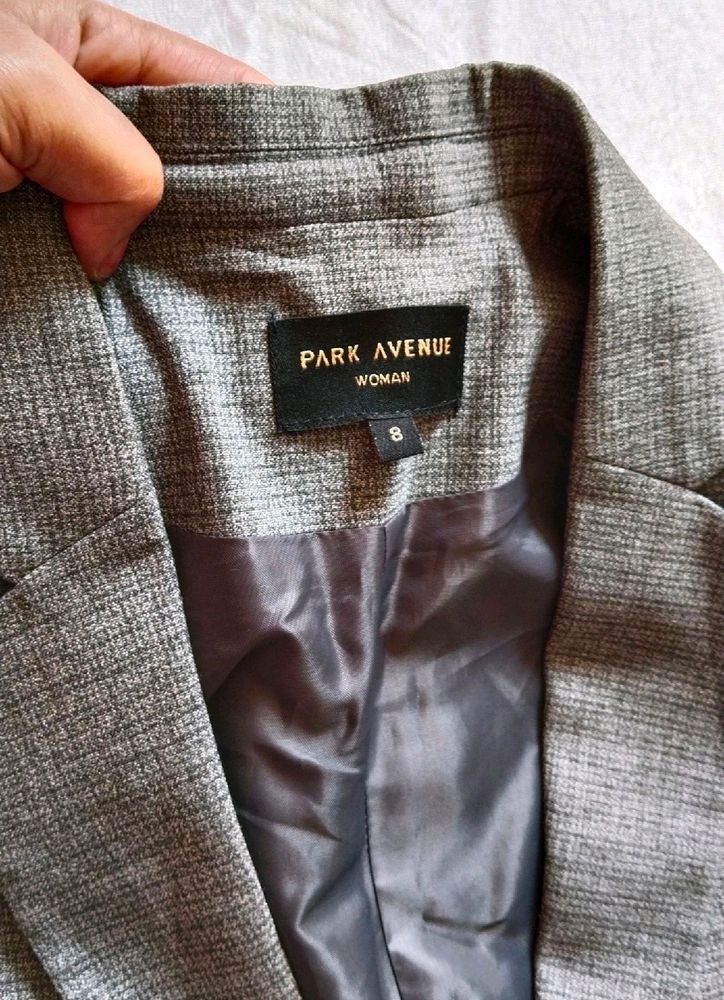Park Avenue Women Blazer (Grey)