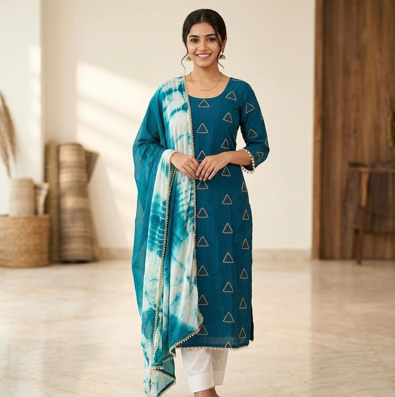 Salwar suit with duppatta
