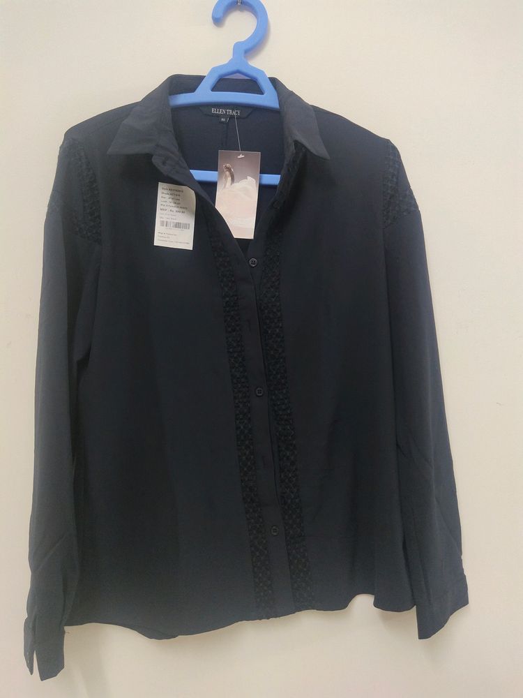 Navy Blue Shirt- M