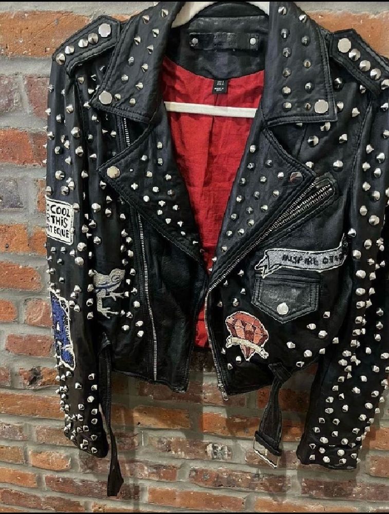 Studded Biker Jacket