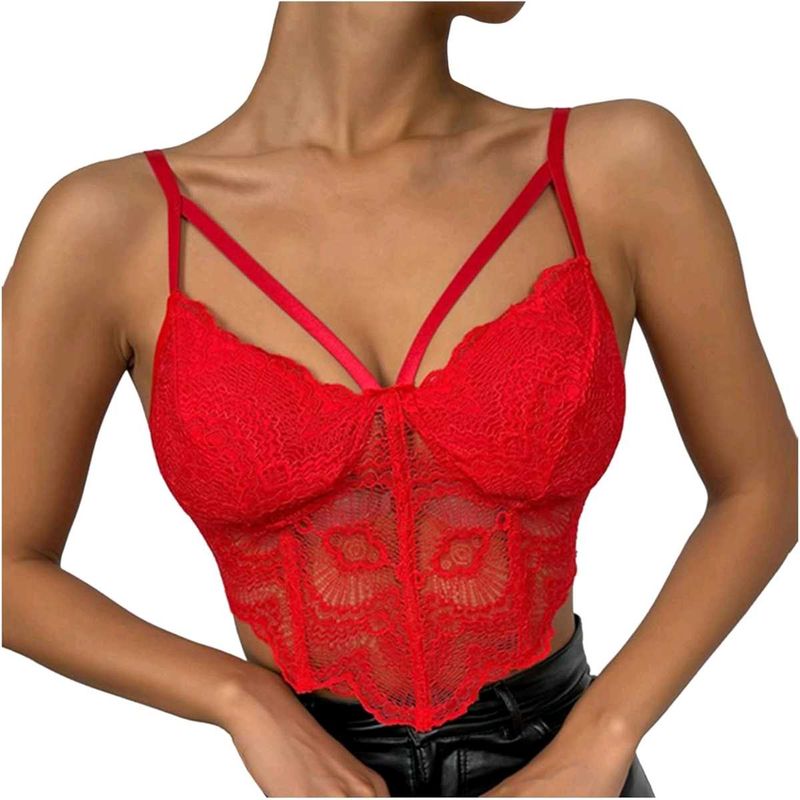 Stunning Red Lace corset