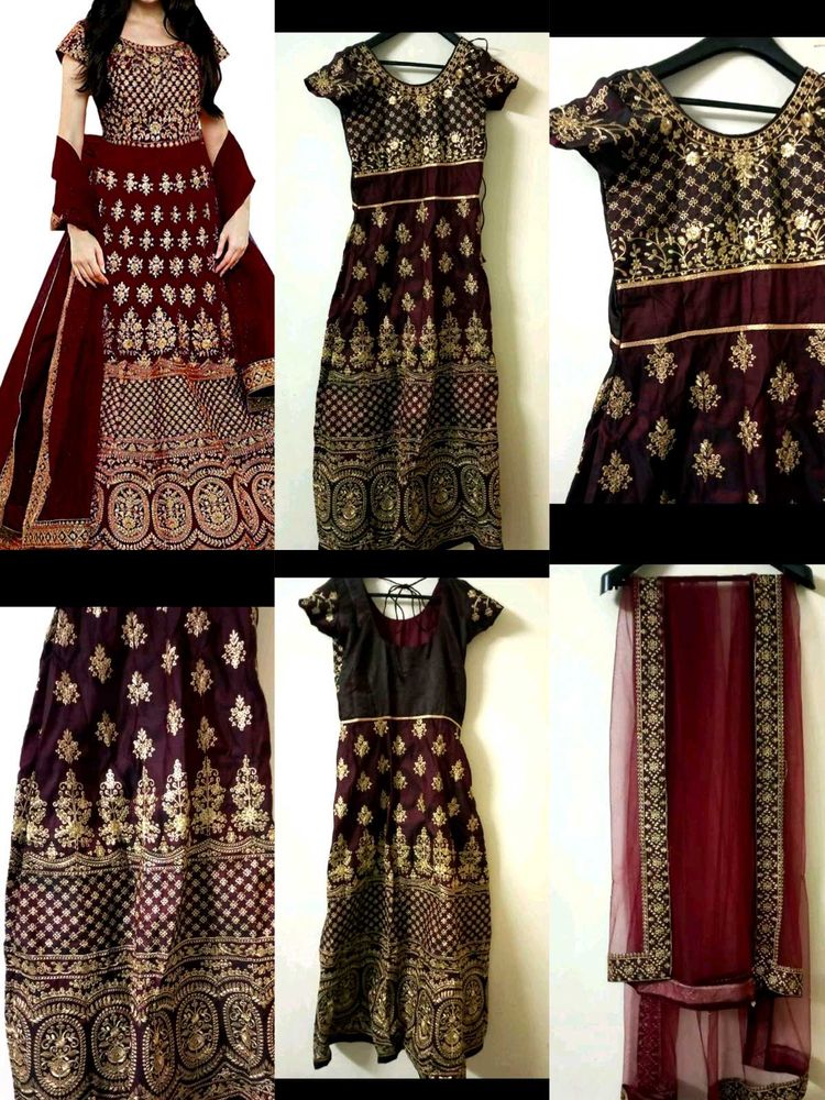 Heavy Dulhan Anarkali Set
