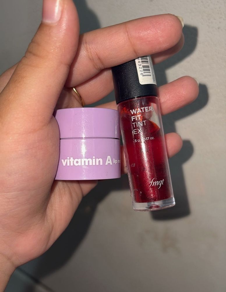Vitamin A Lip Mask &amp; Water Fit Tint