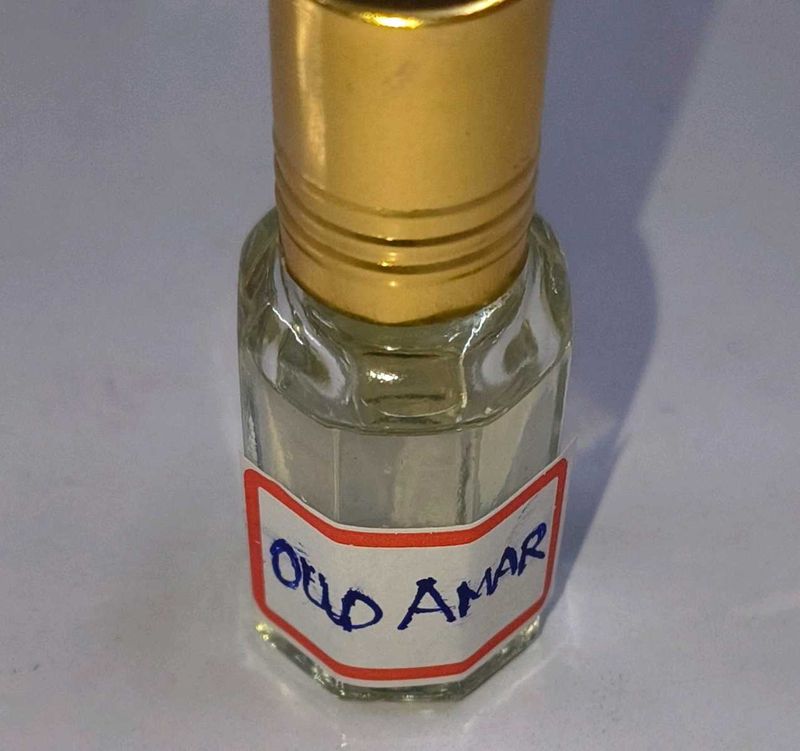 Oud Amar Attar pure 6ml long lasting 100%