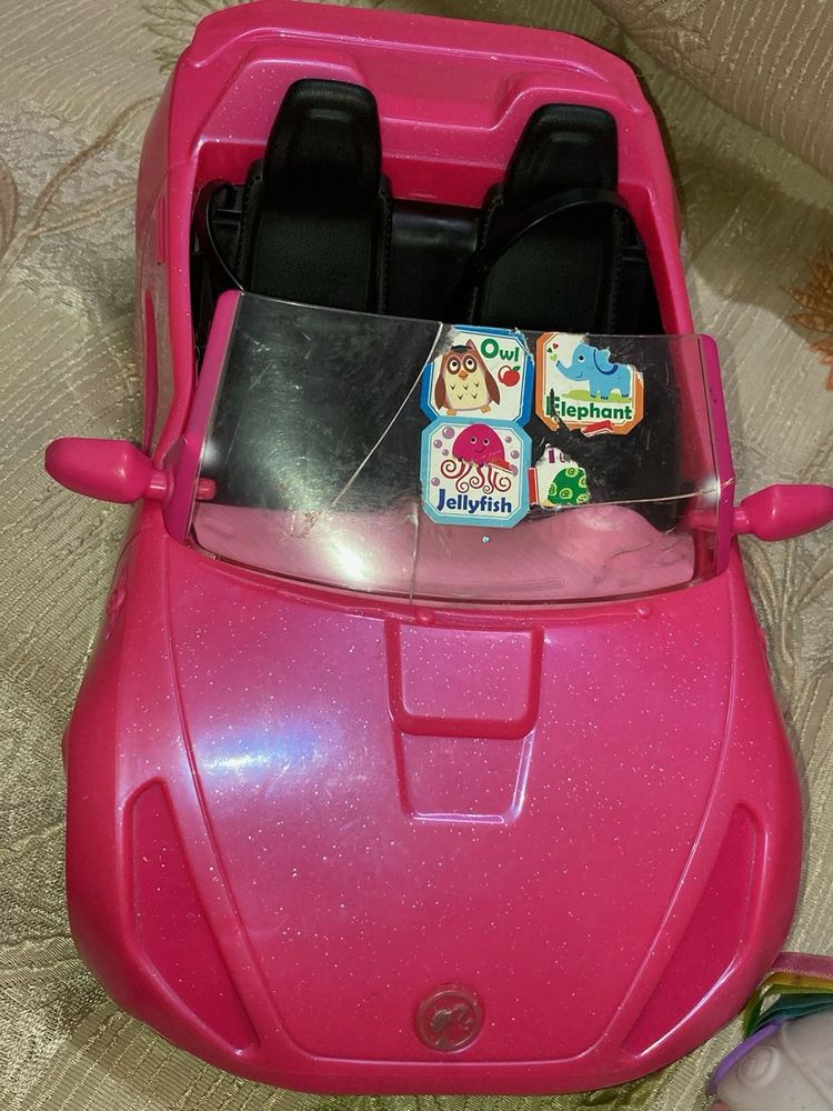 Barbie Doll Car Playset