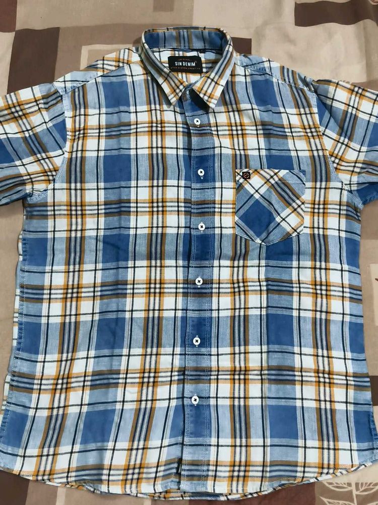 Men's Plaid full Sleeve Shirt