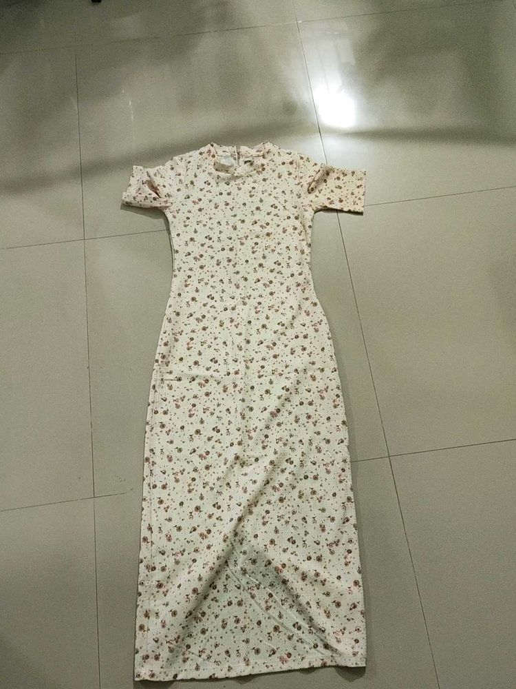 Chic Floral Midi Dress