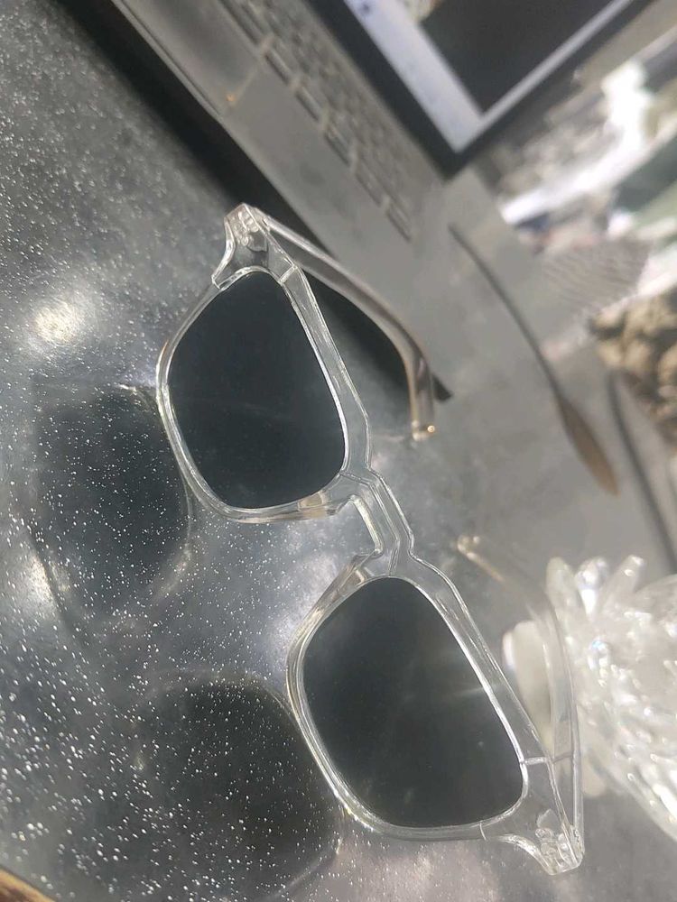 Stylish Clear Frame Sunglasses