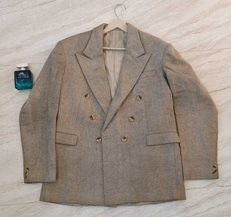 Vintage Herringbone Blazer
