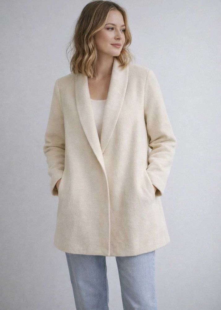 Elegant Cream Coat (New)
