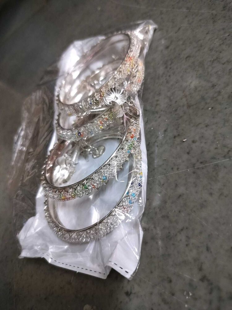 Silver Bangles