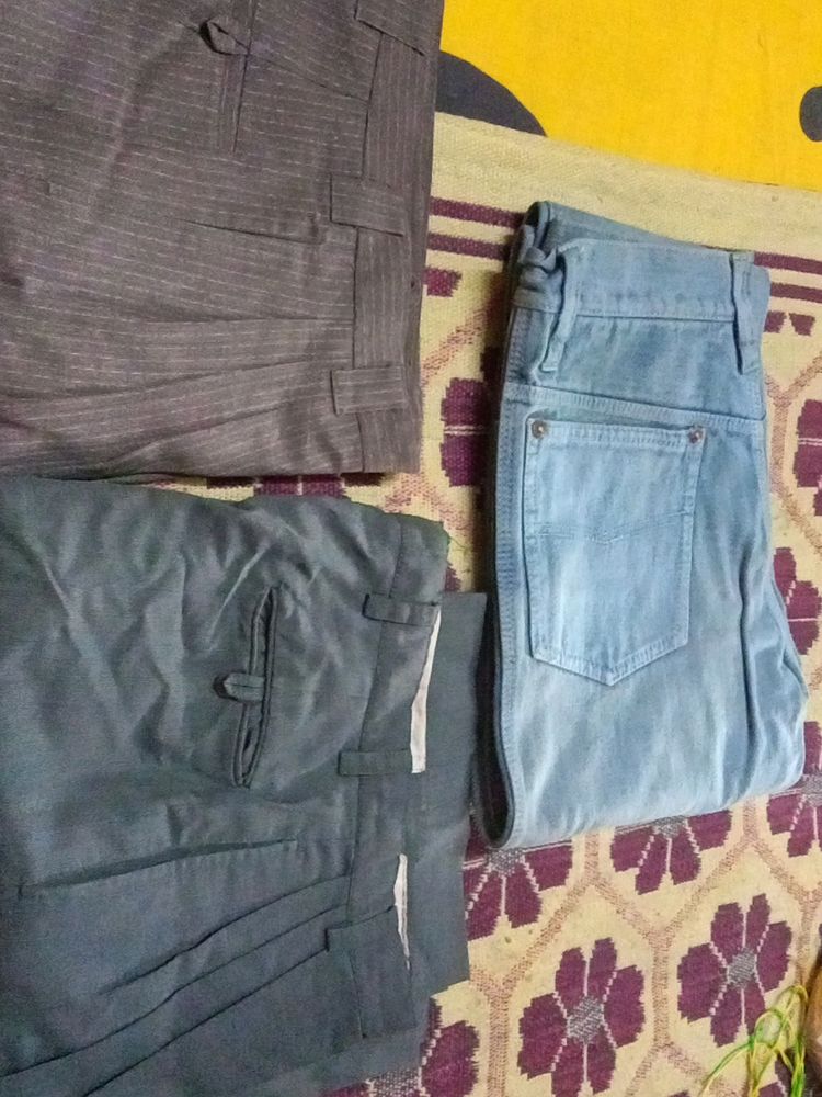 Combo Of Three Formal Jeans