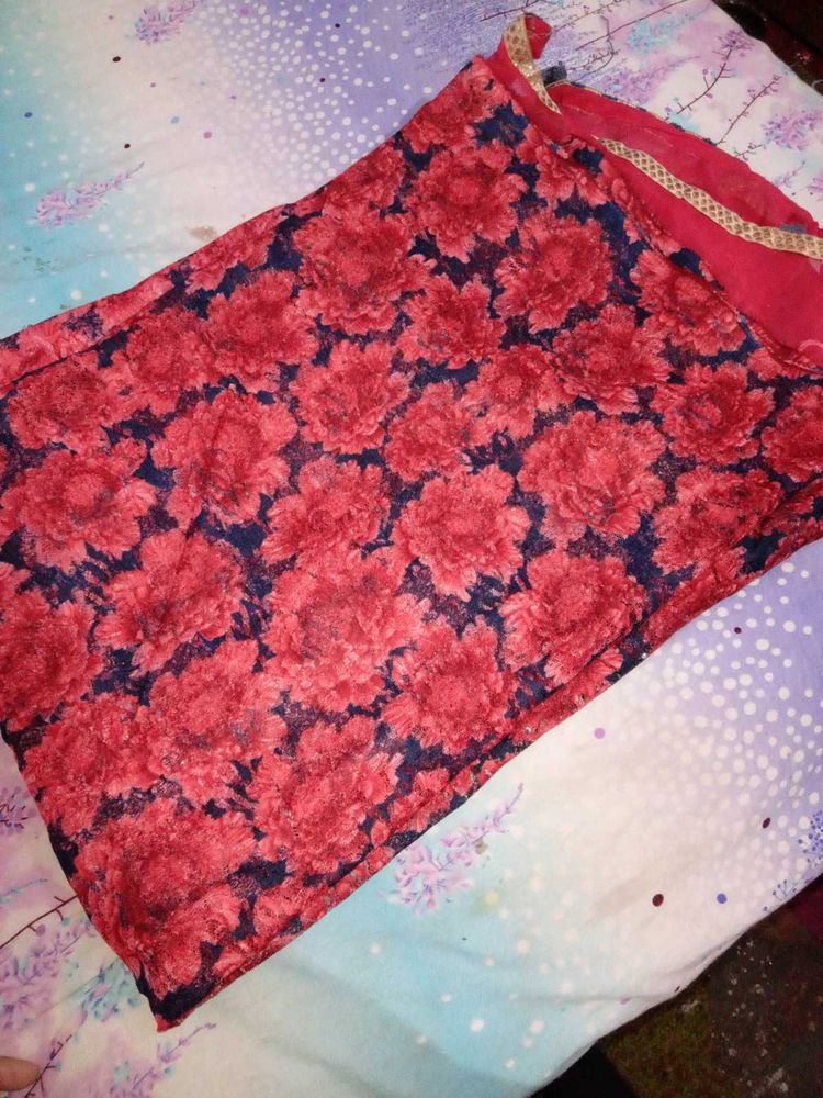 Red saree