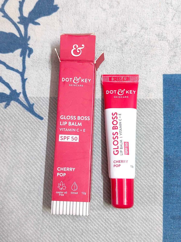 Dot &amp; Key Gloss Boss Lip Balm Cherry Pop SPF 50