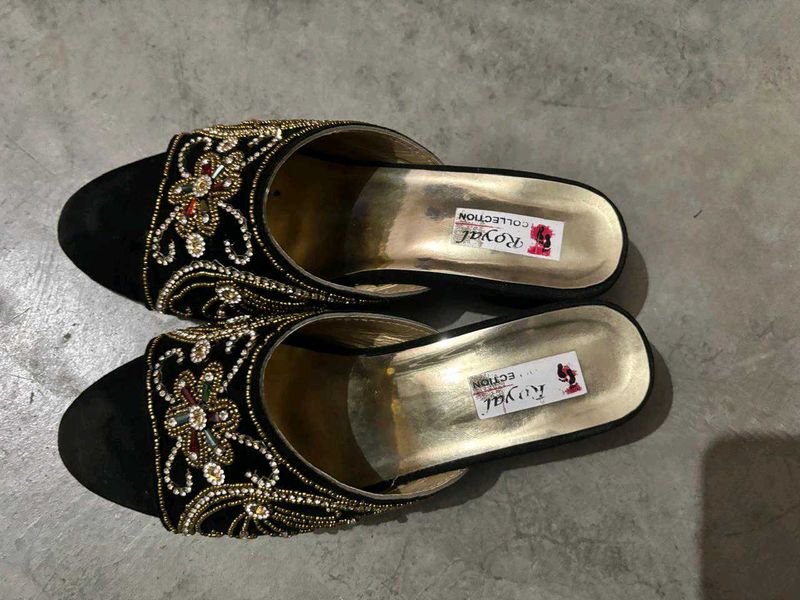 Embellished Sandals