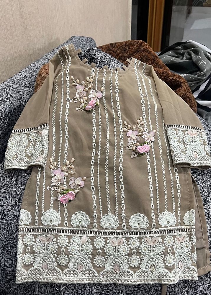 Pakistani Suit For Baby Girl