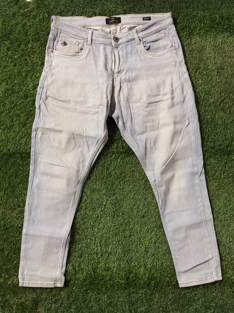Men's Light Blue Denim Jeans
