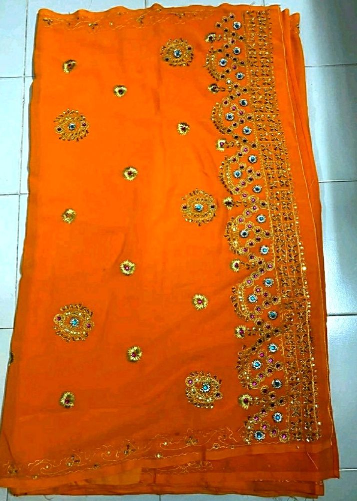 😍 Offer 😍Stone Work Saree