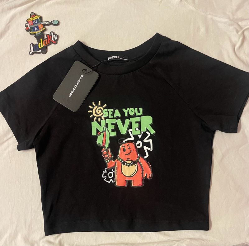 Women's Cotton Round Neck Baby Tee