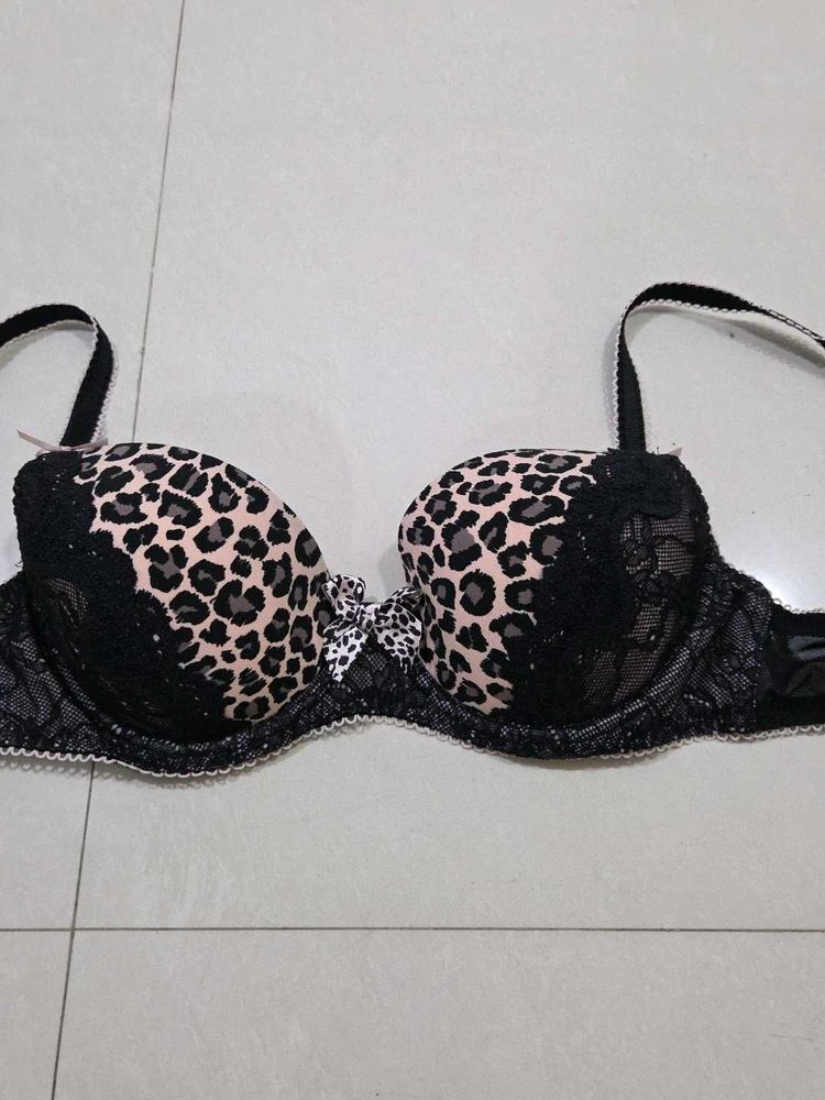 Animal Print Bra
