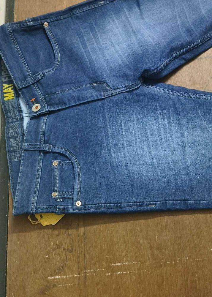 Men's Blue Denim Jeans