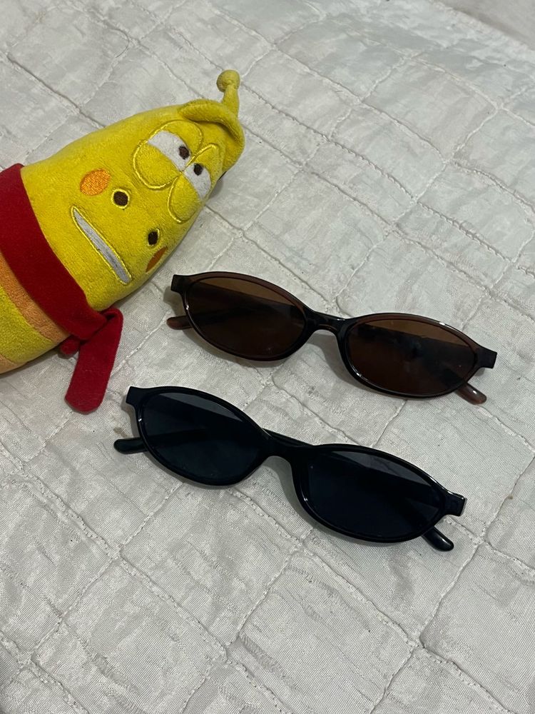 combo Brown and Black glasses