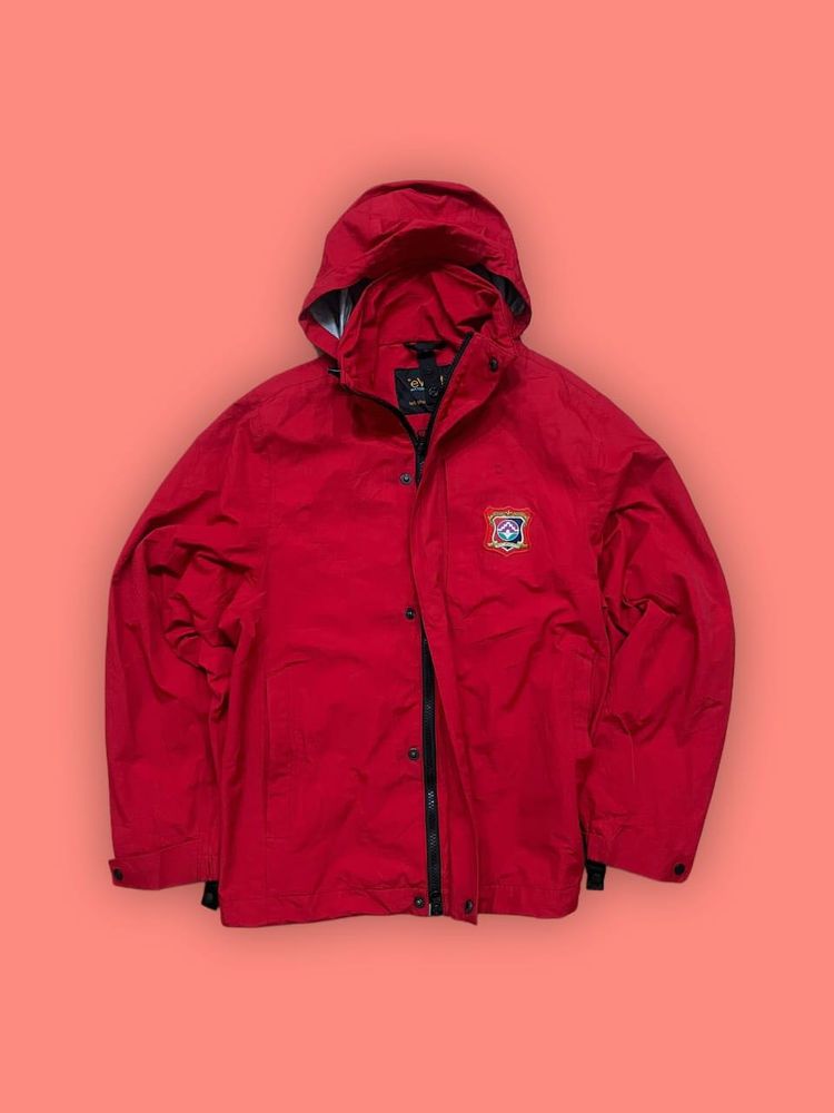 Men's Red Hooded Jacket