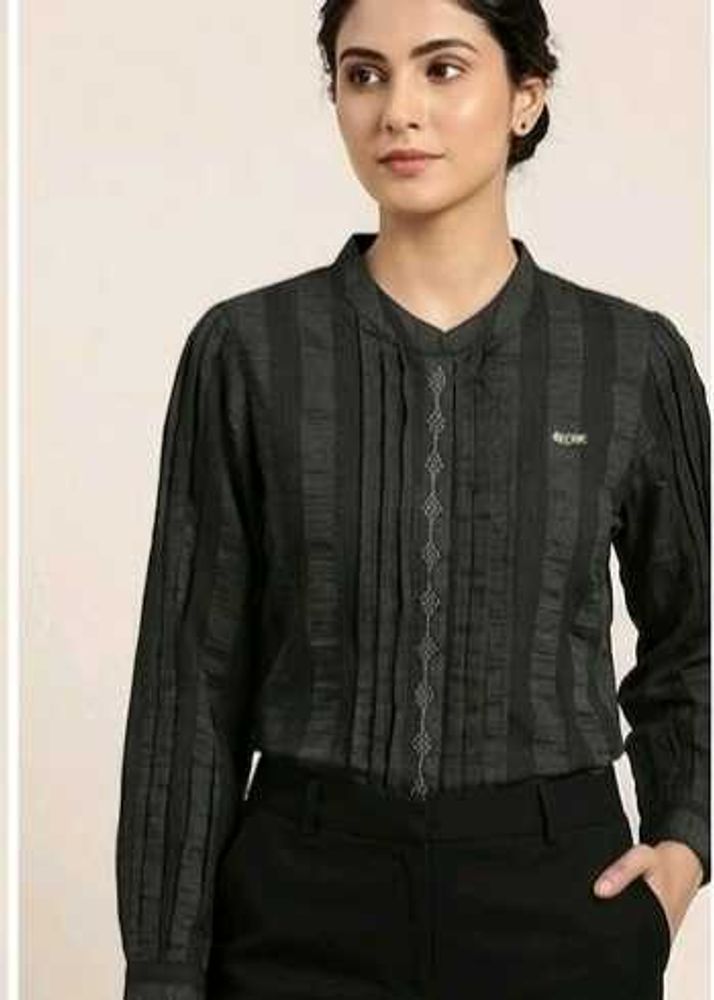 Elegant  black top  with Embellishments