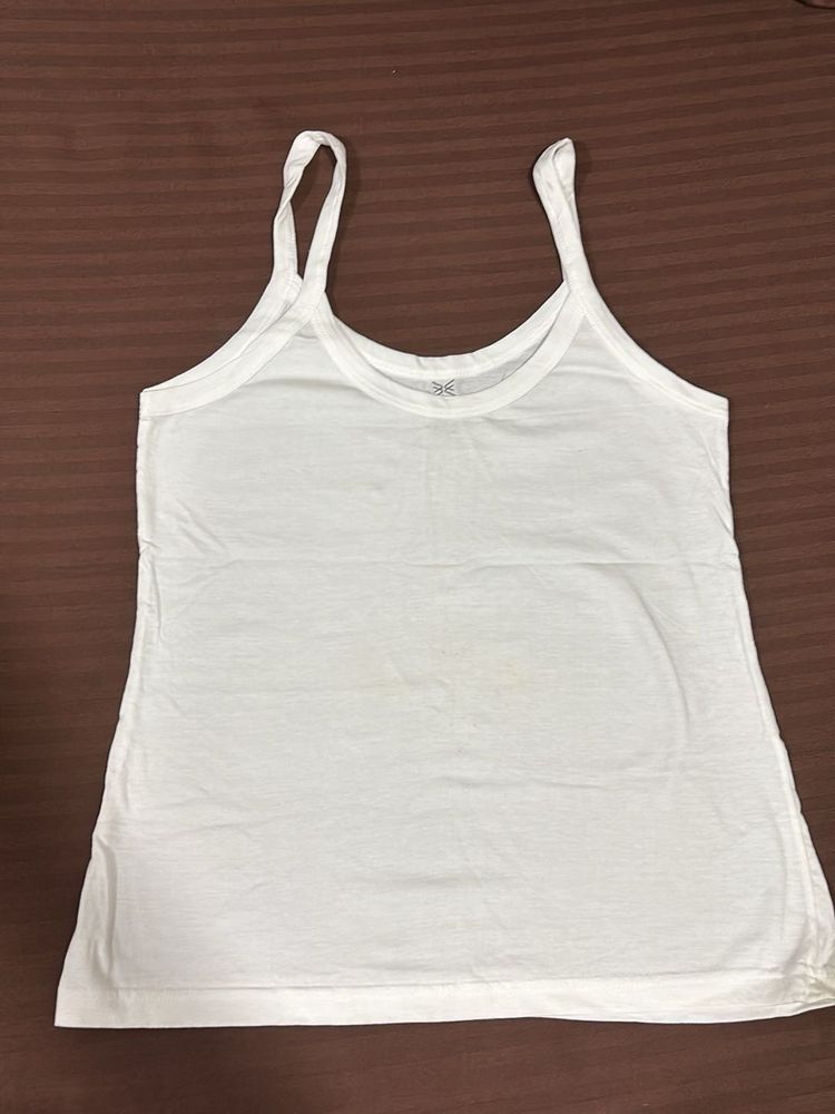 White Cotton Camisole