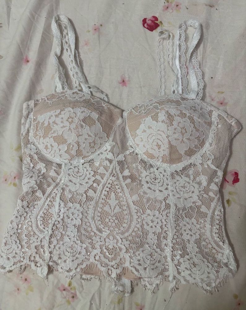 Lace Bralette Corset Top