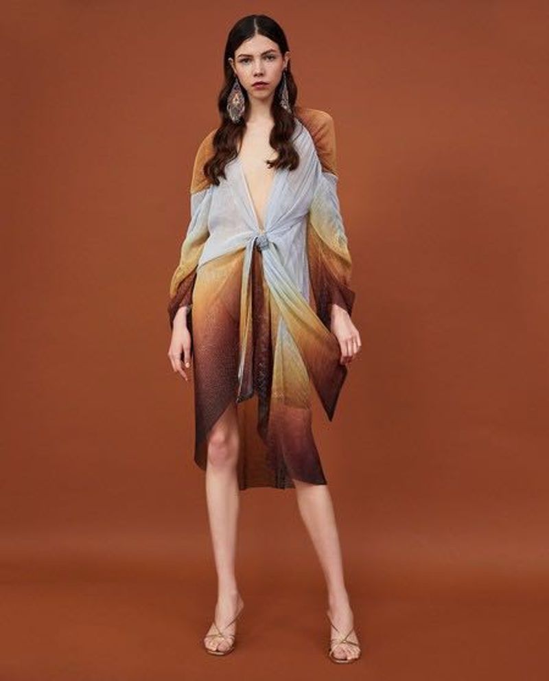 ZARA beach cover dress