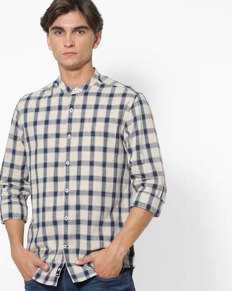 Men Classic Checked Shirt