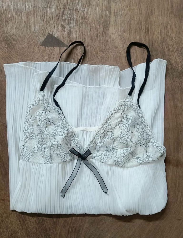 Lace Trim Nightgown