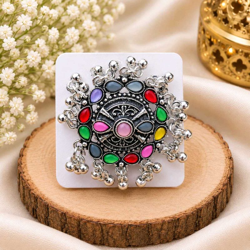 Bohemian Multicolor ring