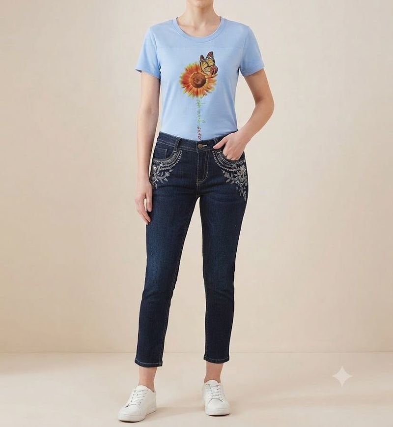 Sunflower T-shirt &amp; Jeans