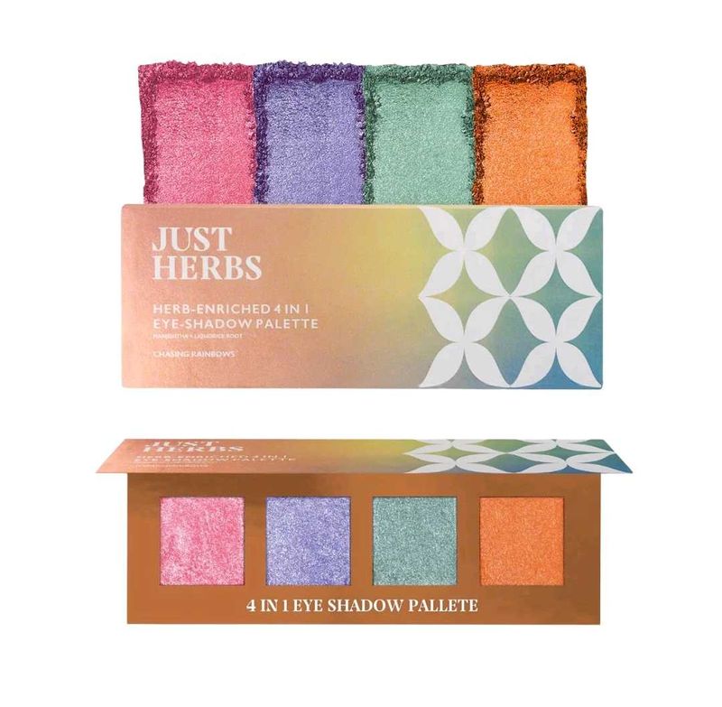 4 in 1 JUST HERBS Eye-Shadow Palette
