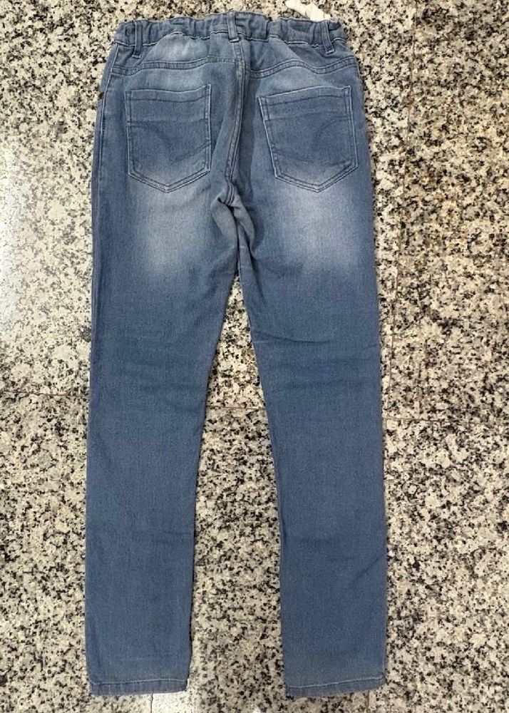 Classic Blue Denim Jeans 2