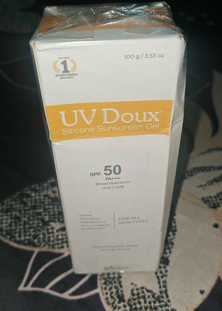 UV Doux Silicone Sunscreen Gel SPF 50  100g